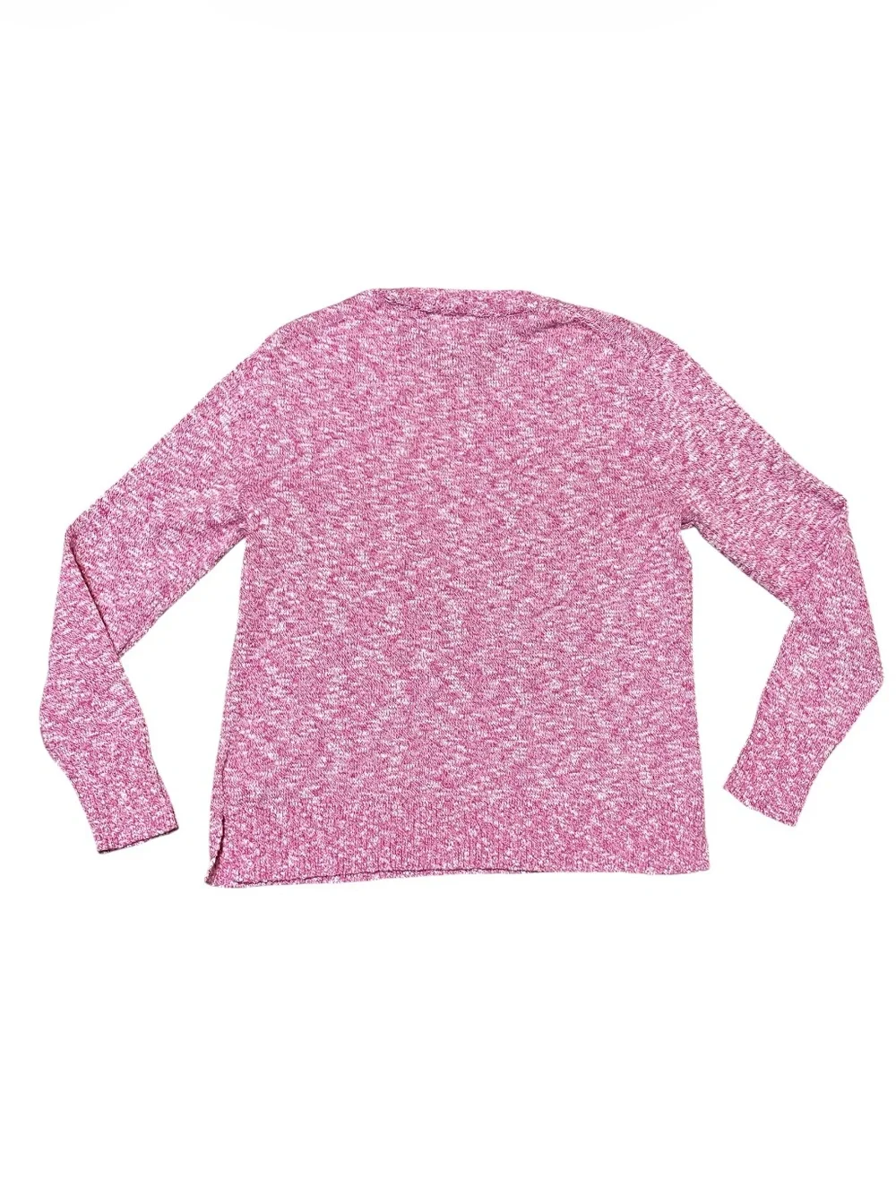 Women's J. Crew Lightweight Beach Sweater Heathered Pink Size XS